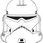 Szturmowiec z serii Star Wars do kolorowania dla dzieci.