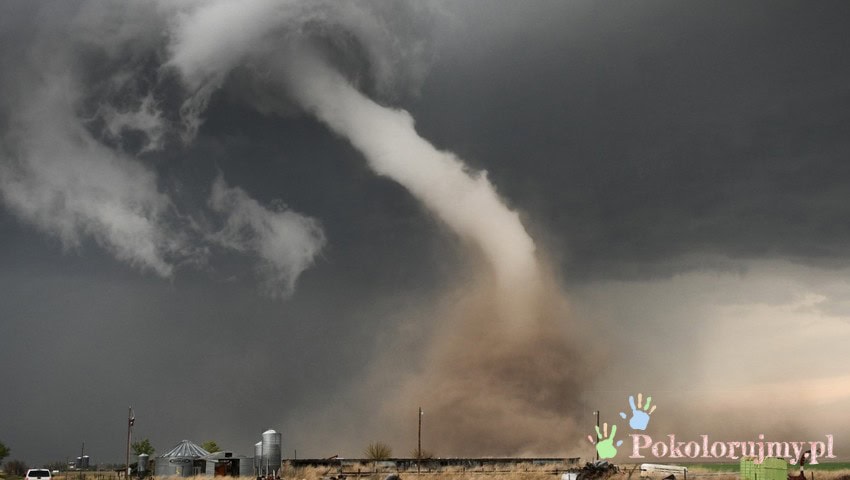 Gro?ne tornado w Kansas