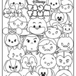 Kolorowanki Tsum Tsum dla dzieci do druku i zabawy.