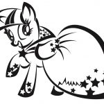 Kolorowanka Twilight Sparkle z My Little Pony do druku.