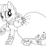 Kolorowanka Twilight Sparkle z Magiczny Kucyk do druku.