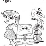 Kolorowanki do wydrukowania z postaciami z filmu Inside Out.