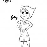 Kolorowanka Joy z filmu Inside Out dla dzieci do druku.