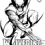 Kolorowanka Wolverine dla dzieci do druku i kolorowania.