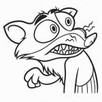 Kolorowanka Zootopia, postać z filmu dla dzieci, do druku i kolorowania.